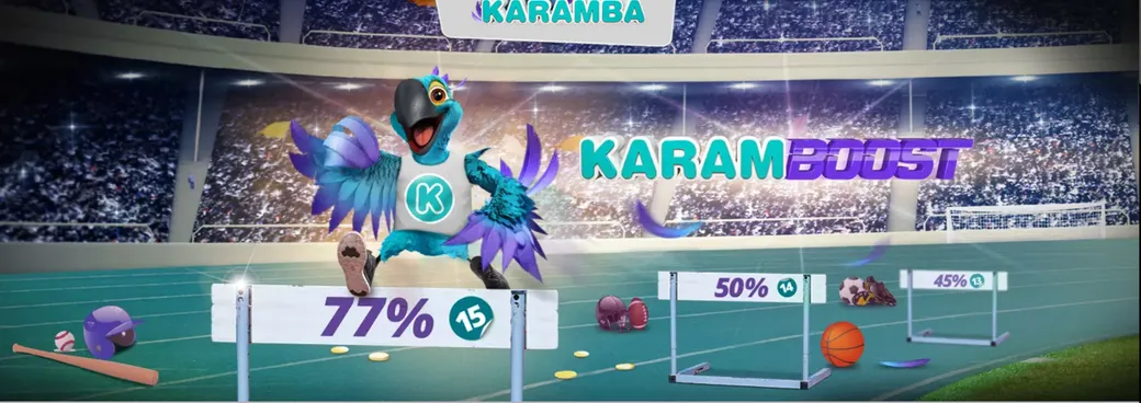 Karamba увеличит выигрыш по экспрессам до 77%