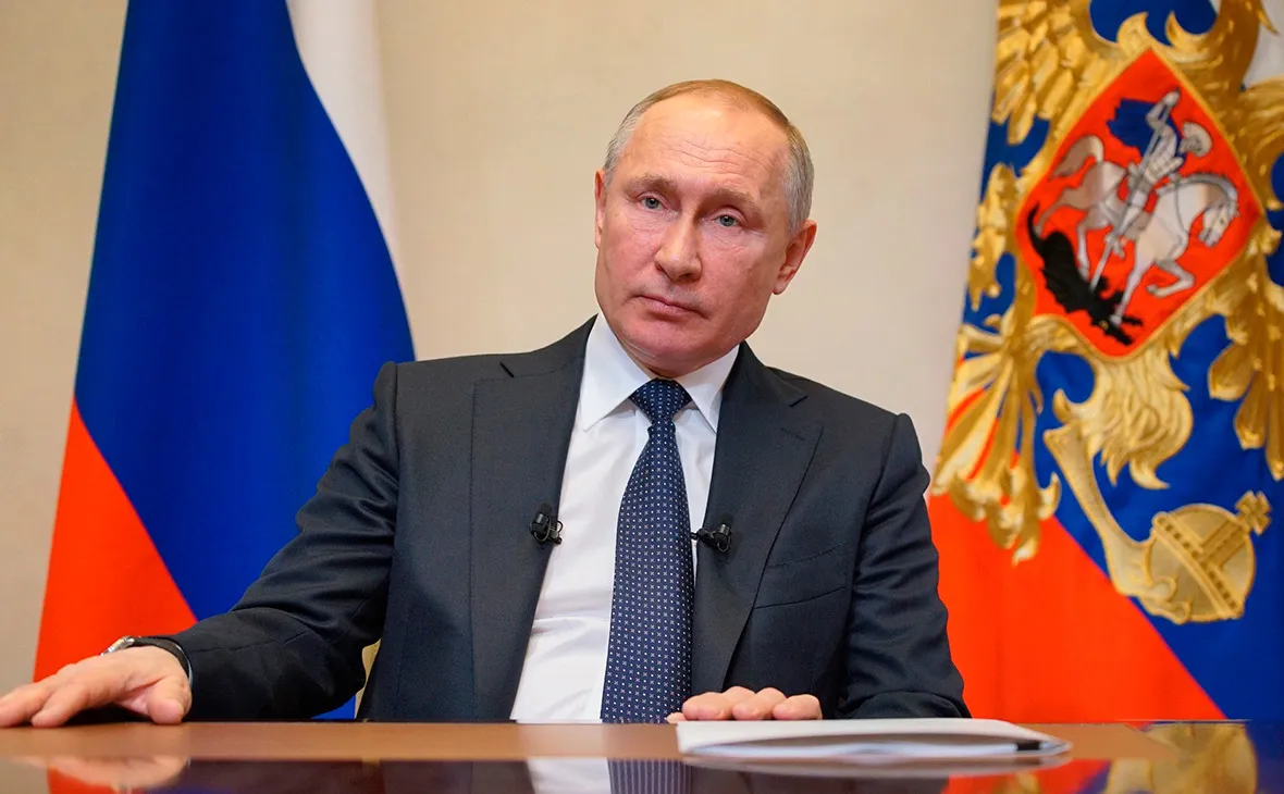 Прямая видеотрансляция обращения президента Путина к россиянам – 8 апреля 2020 года