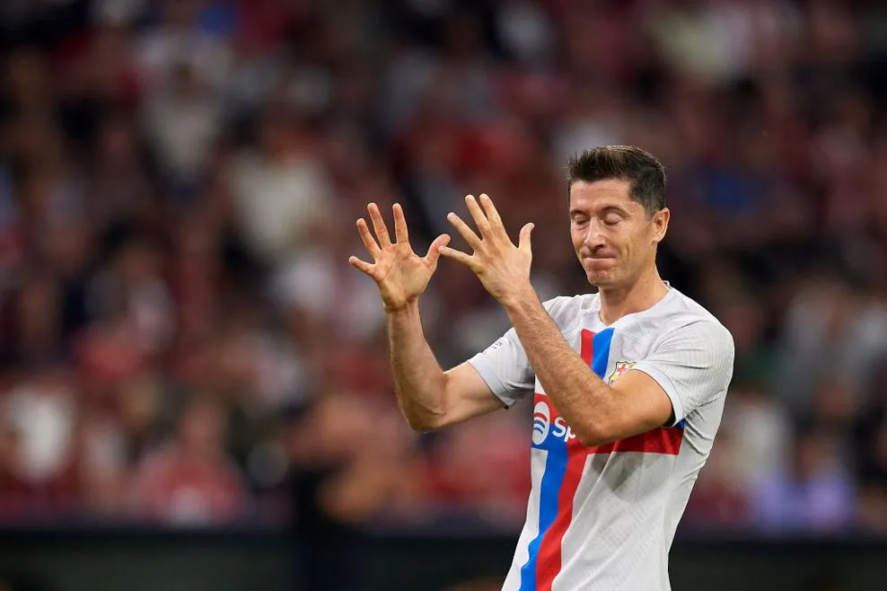 Роберт Левандовски. Фото: UEFA