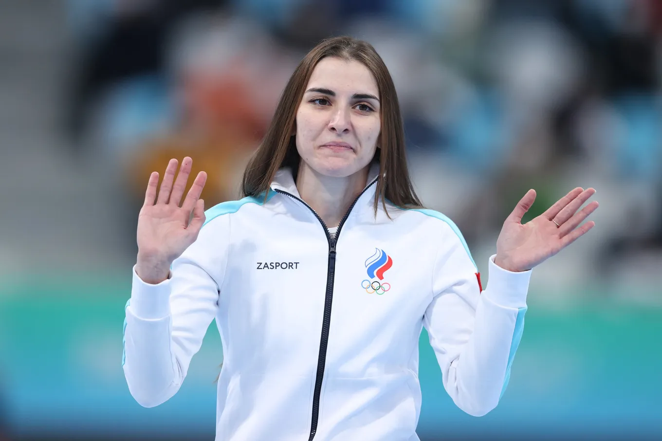 Конькобежка Ангелина Голикова