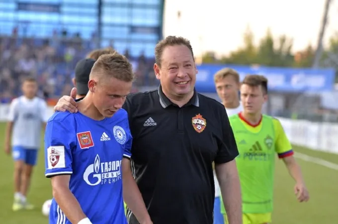 Дмитрий Ефремов и Леонид Слуцкий