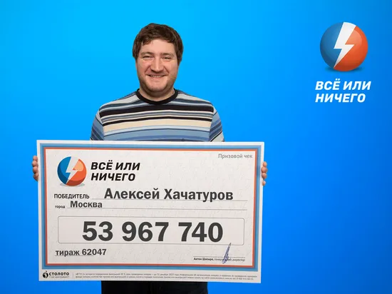 Победитель лотереи «Всё или ничего»