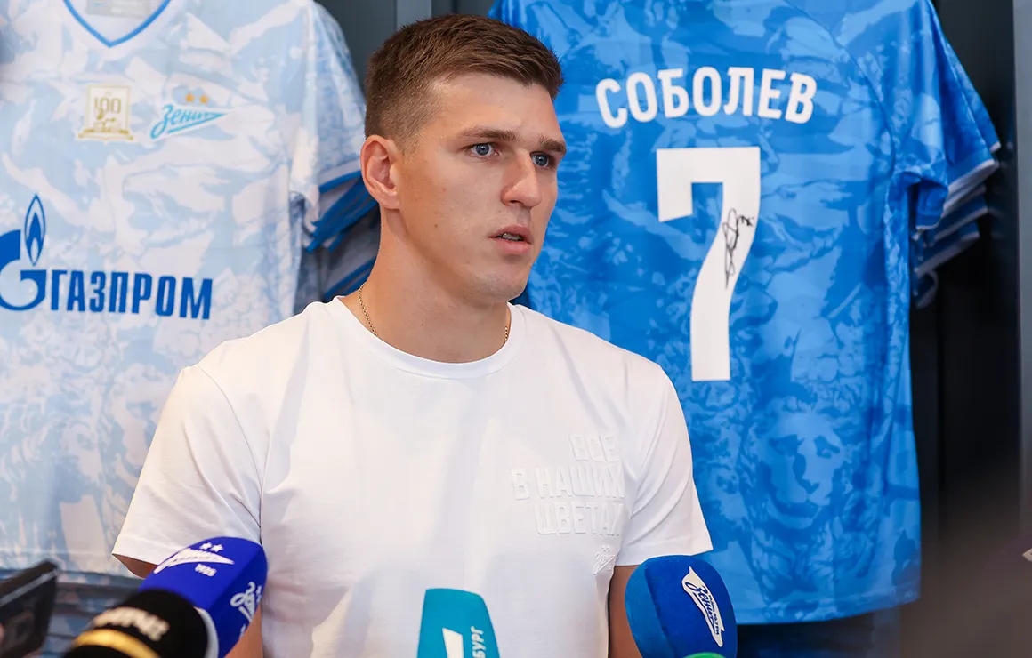 Александр Соболев. Фото: «Зенит»