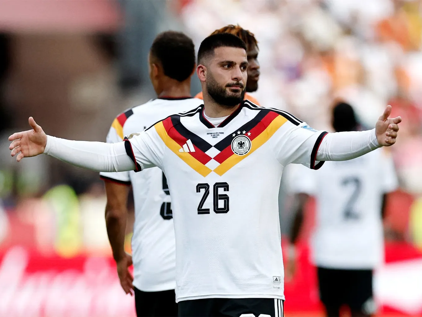 Дениз Ундав вывел сборную Германии в плей-офф ЧМ-2026 / Фото: DFB