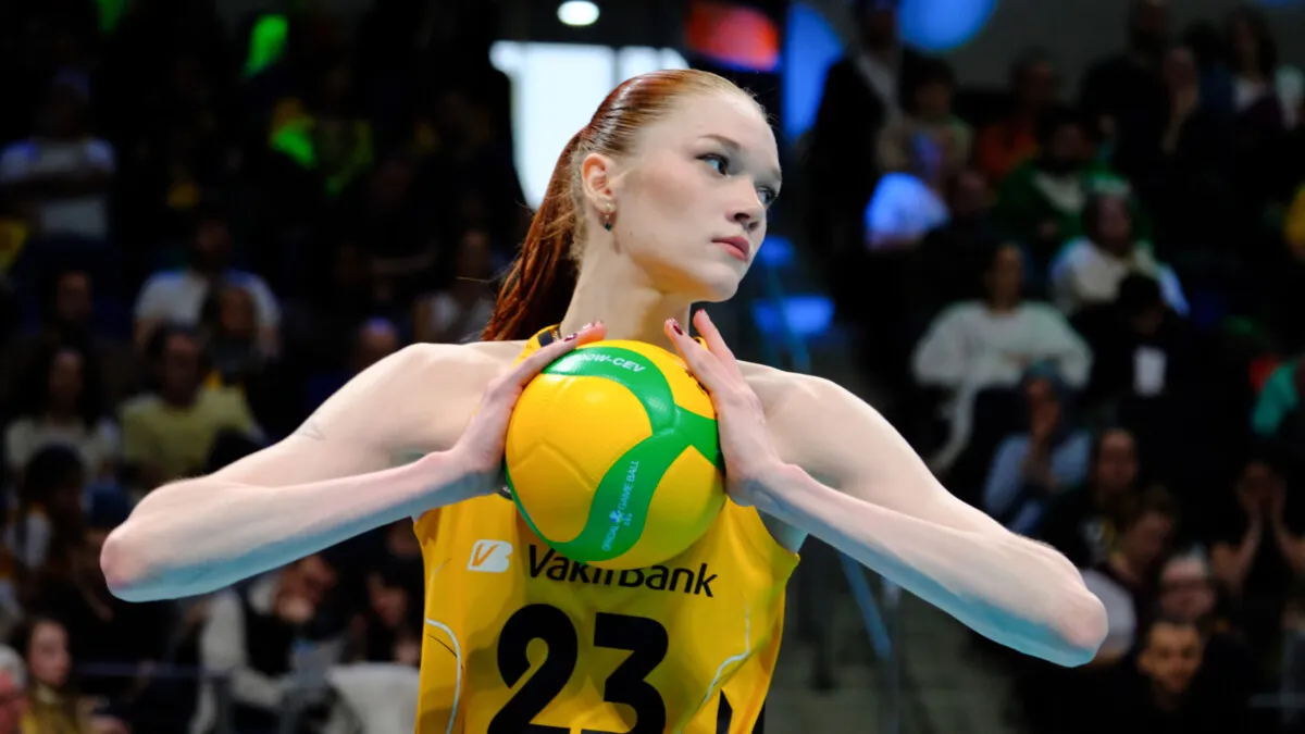 Волейболистка Марина Маркова