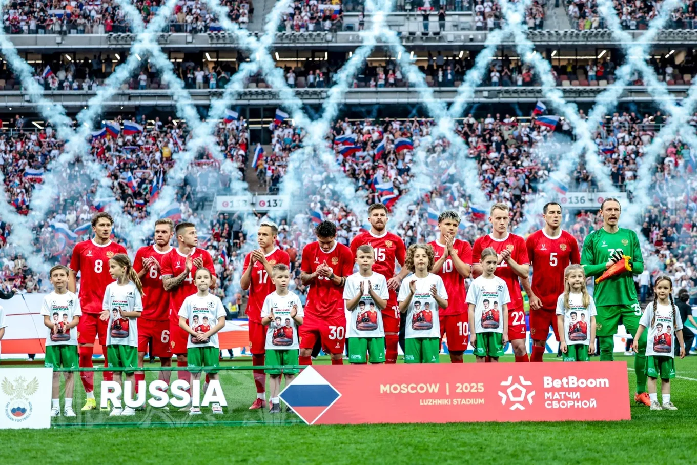 Сборная России. Фото: РФС