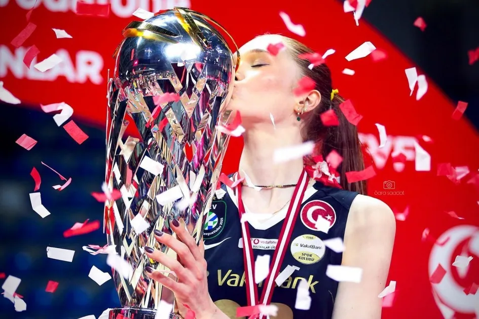 Волейболистка Марина Маркова