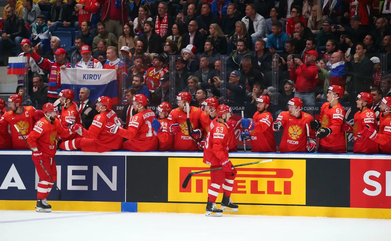 Сборная России на ЧМ-2019. Фото: IIHF