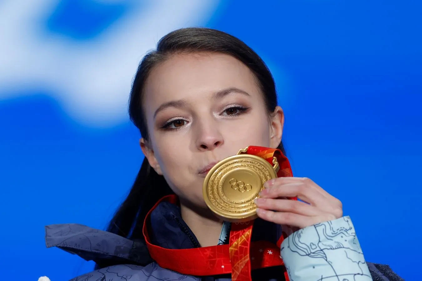 Анна Щербакова на ОИ-2022