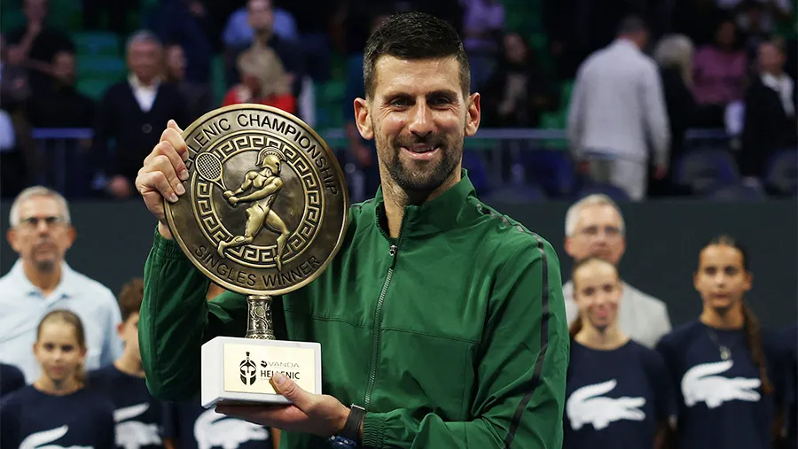 Новак Джокович – победитель турнира ATP 250 в Афинах / Фото: ATP