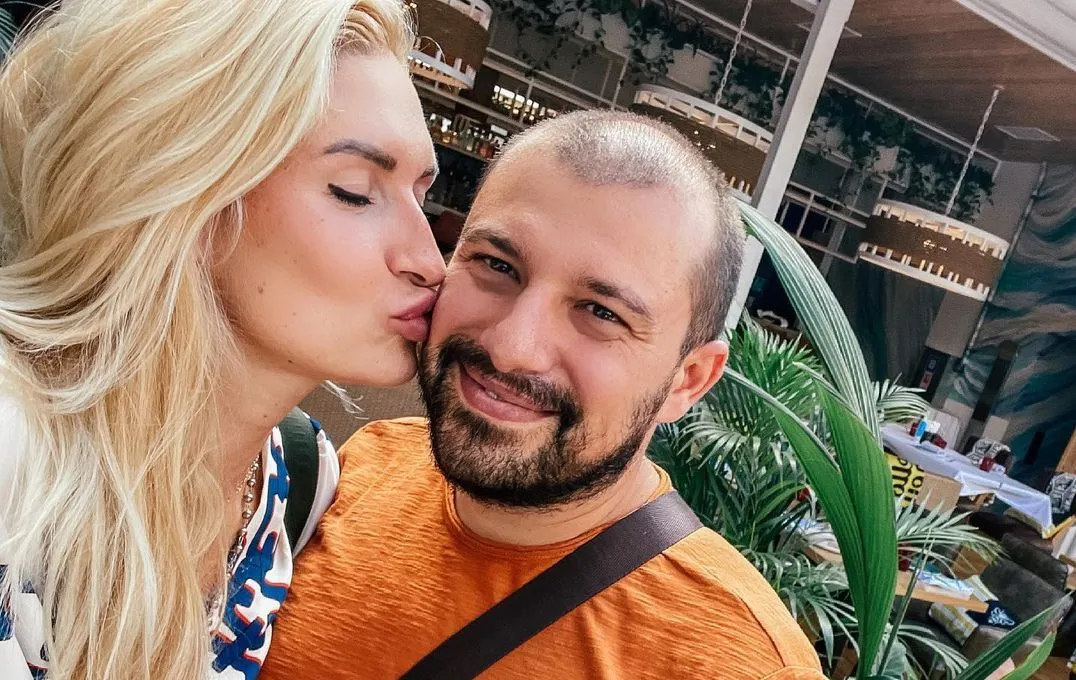 Владлена Бобровникова с мужем