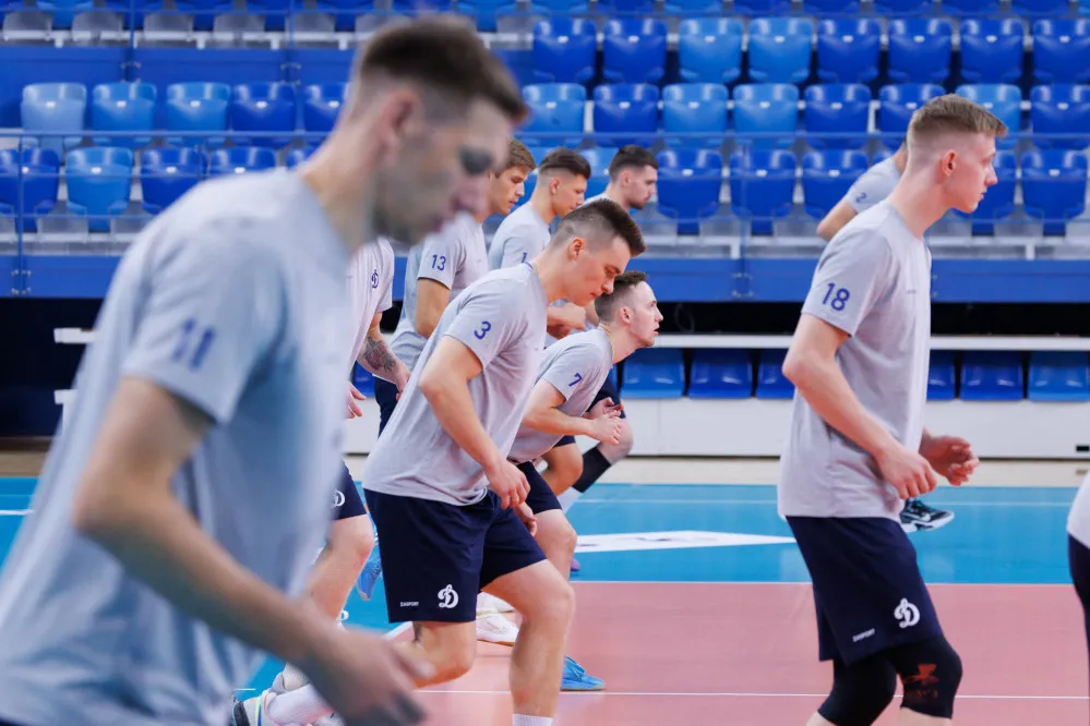 Тренировка «Динамо», фото: ВК «Динамо»