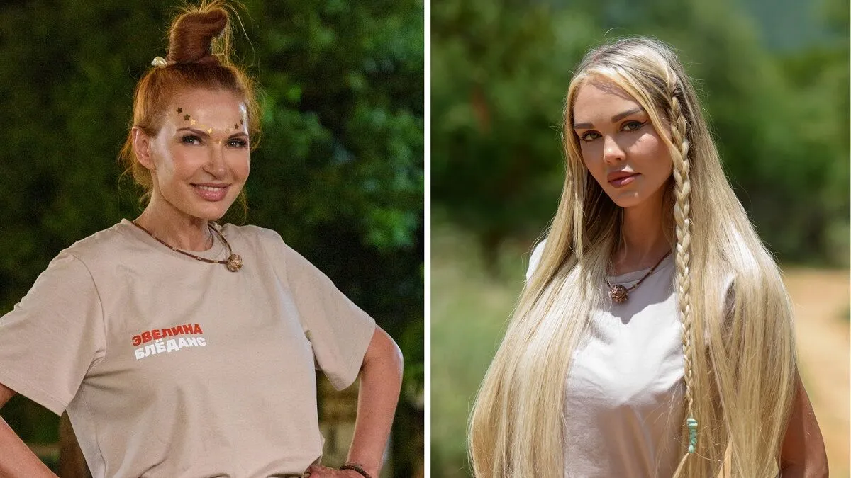 Эвелина Блёданс и Мария Погребняк