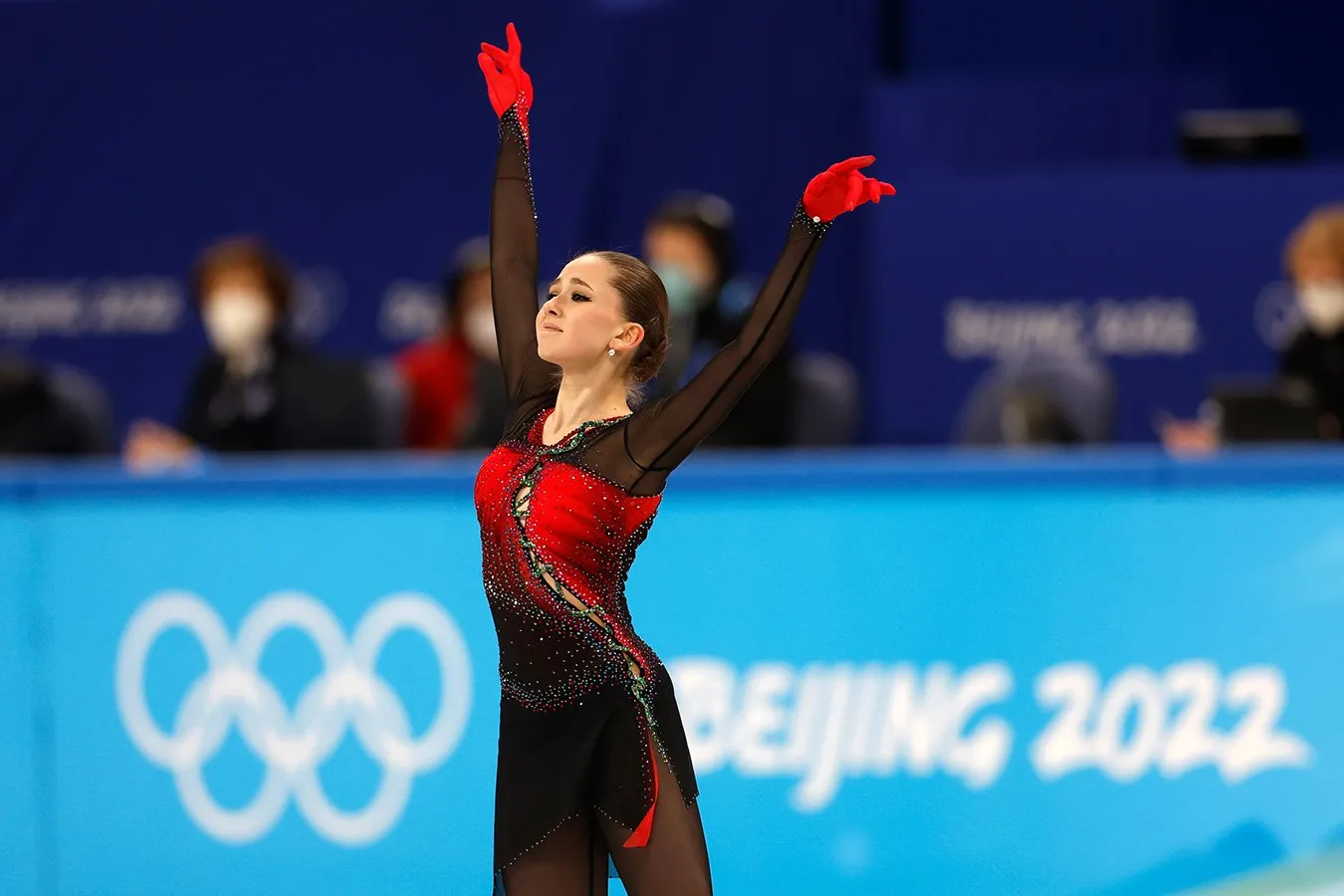 Камила Валиева на ОИ-2022