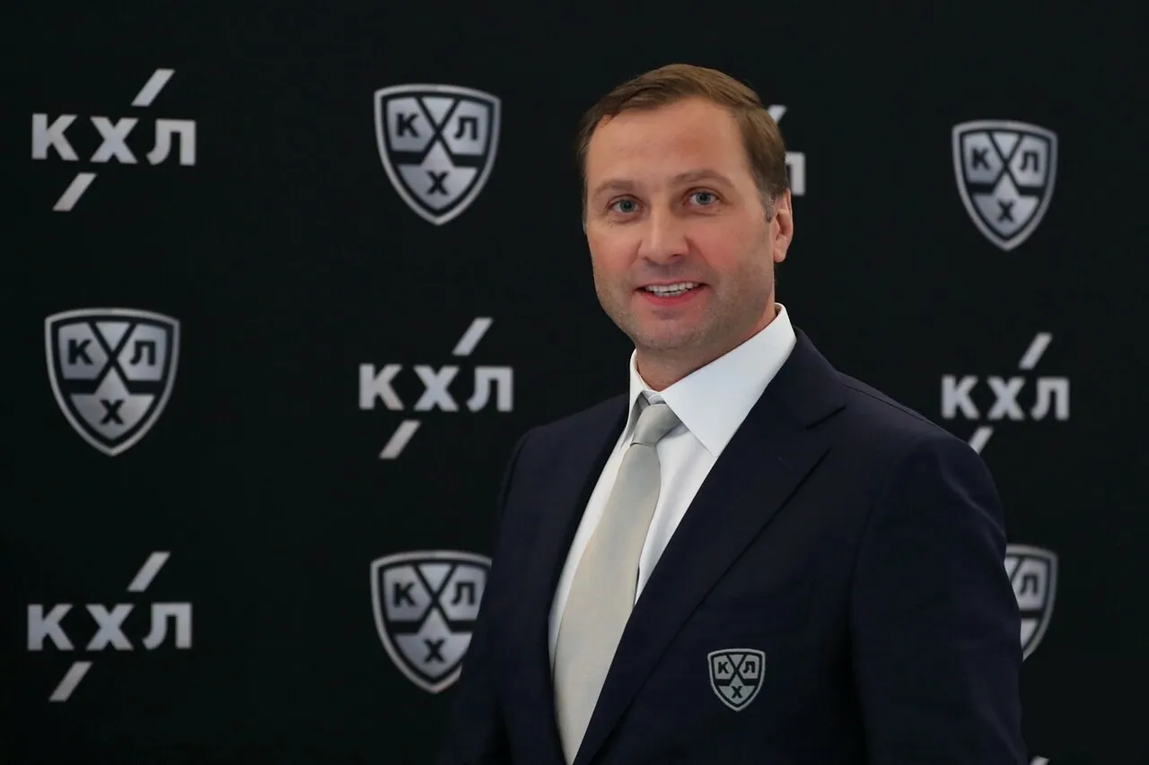 Президент КХЛ Алексей Морозов