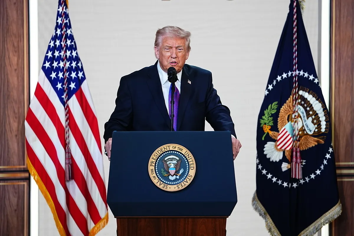 Президент США Дональд Трамп