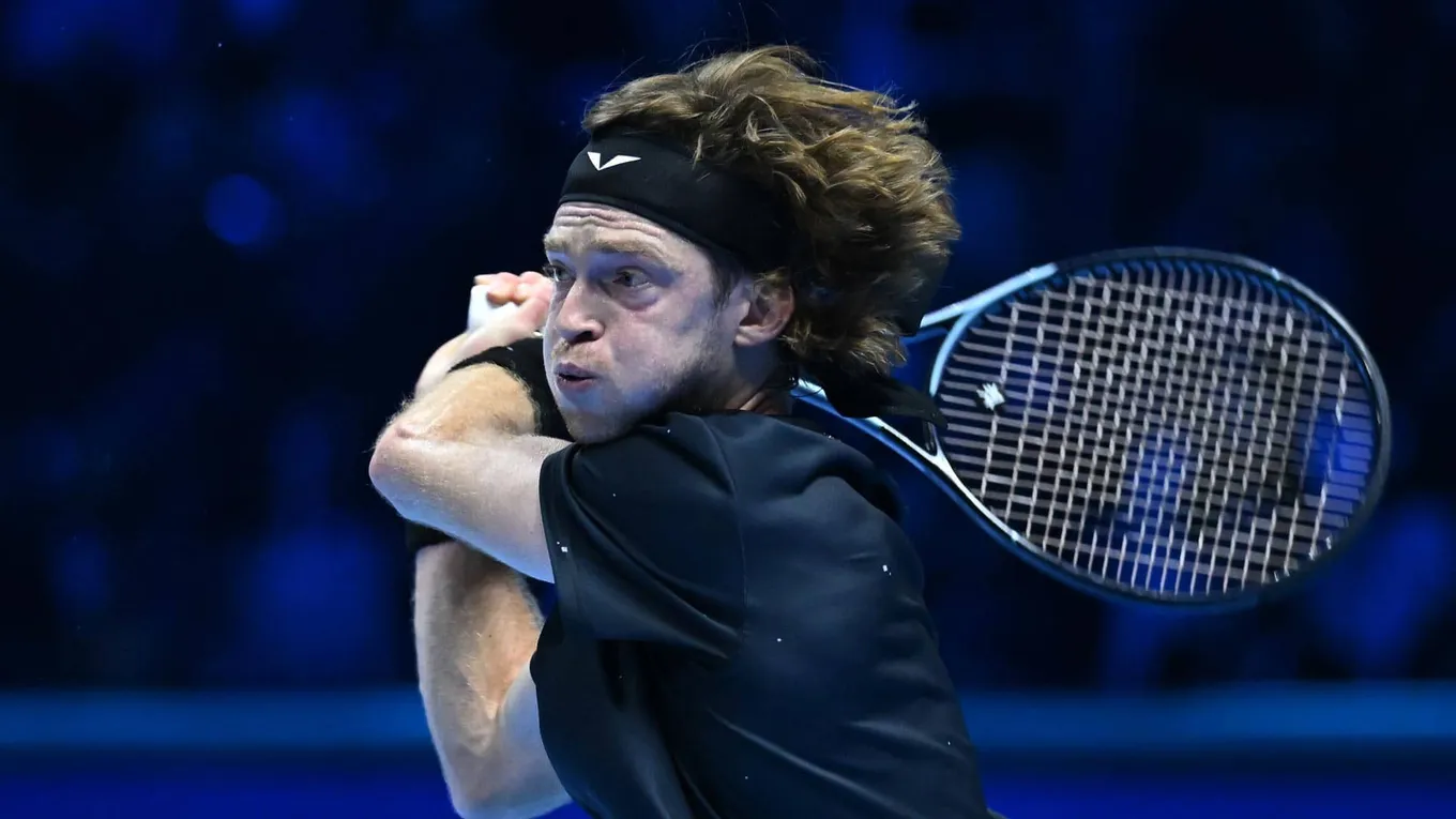 Андрей Рублёв. Фото: Corinne Dubreuil / ATP Tour