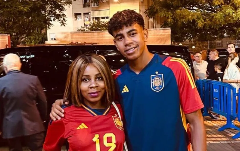 Шейла Эбана и Ламин Ямаль