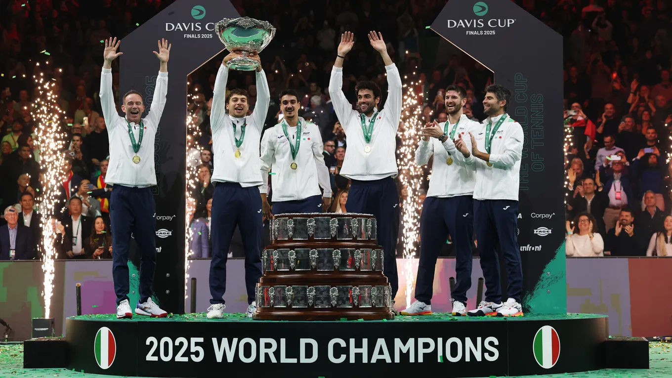 Сборная Италии – чемпион Кубка Дэвиса / Фото: ATP