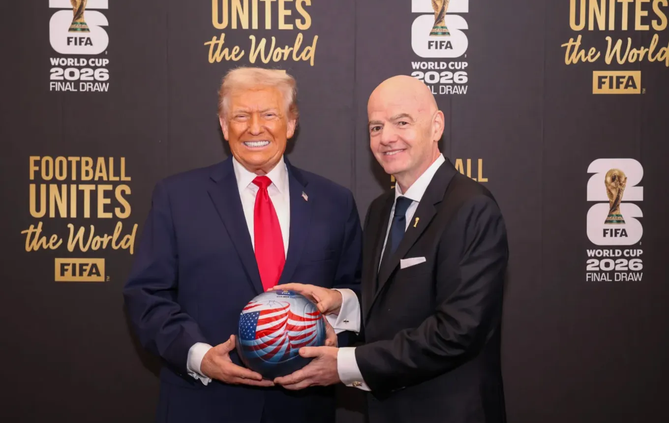 Дональд Трамп и Джанни Инфантино