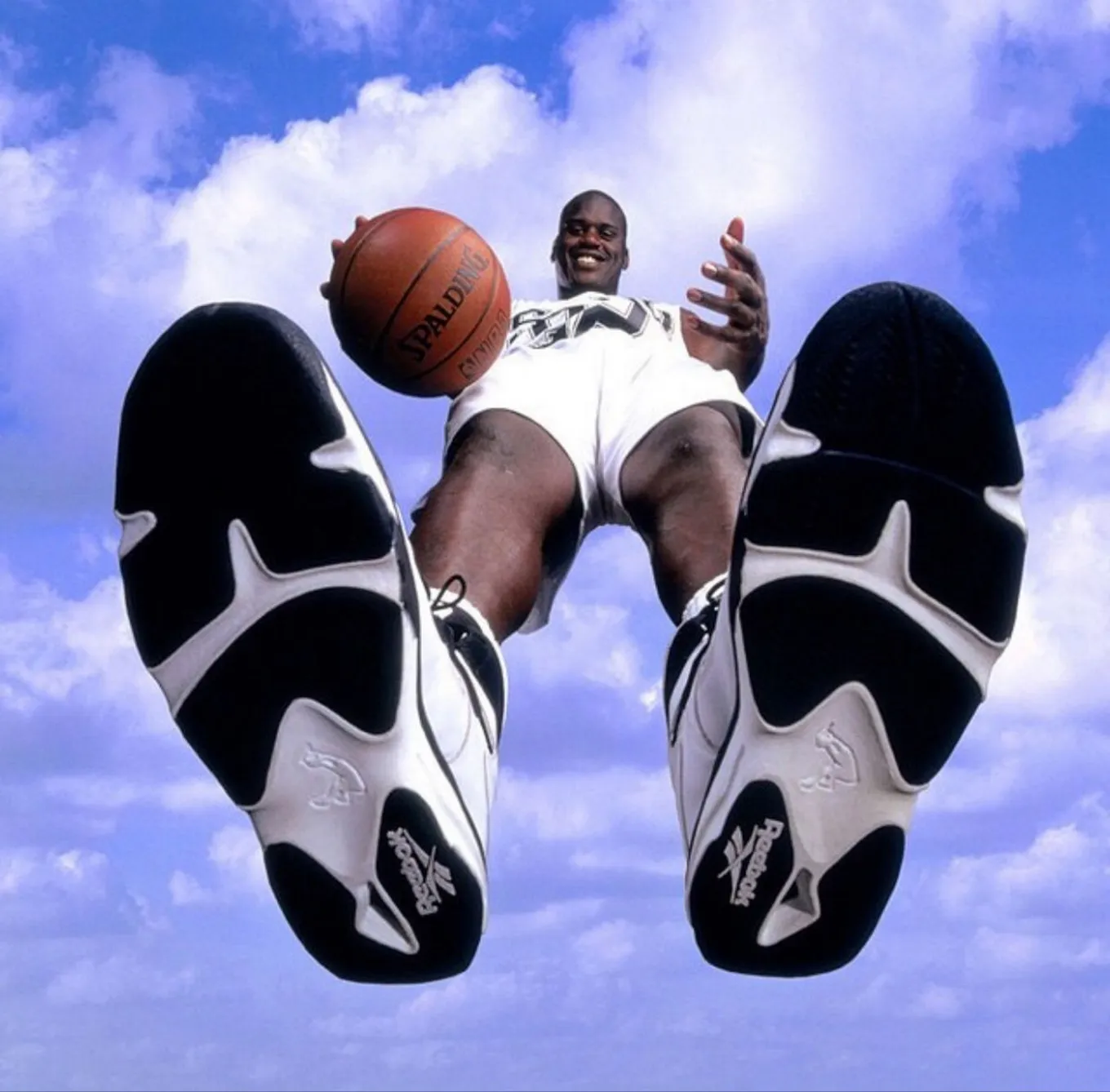 Шакил О'Нил в кроссовках Reebok