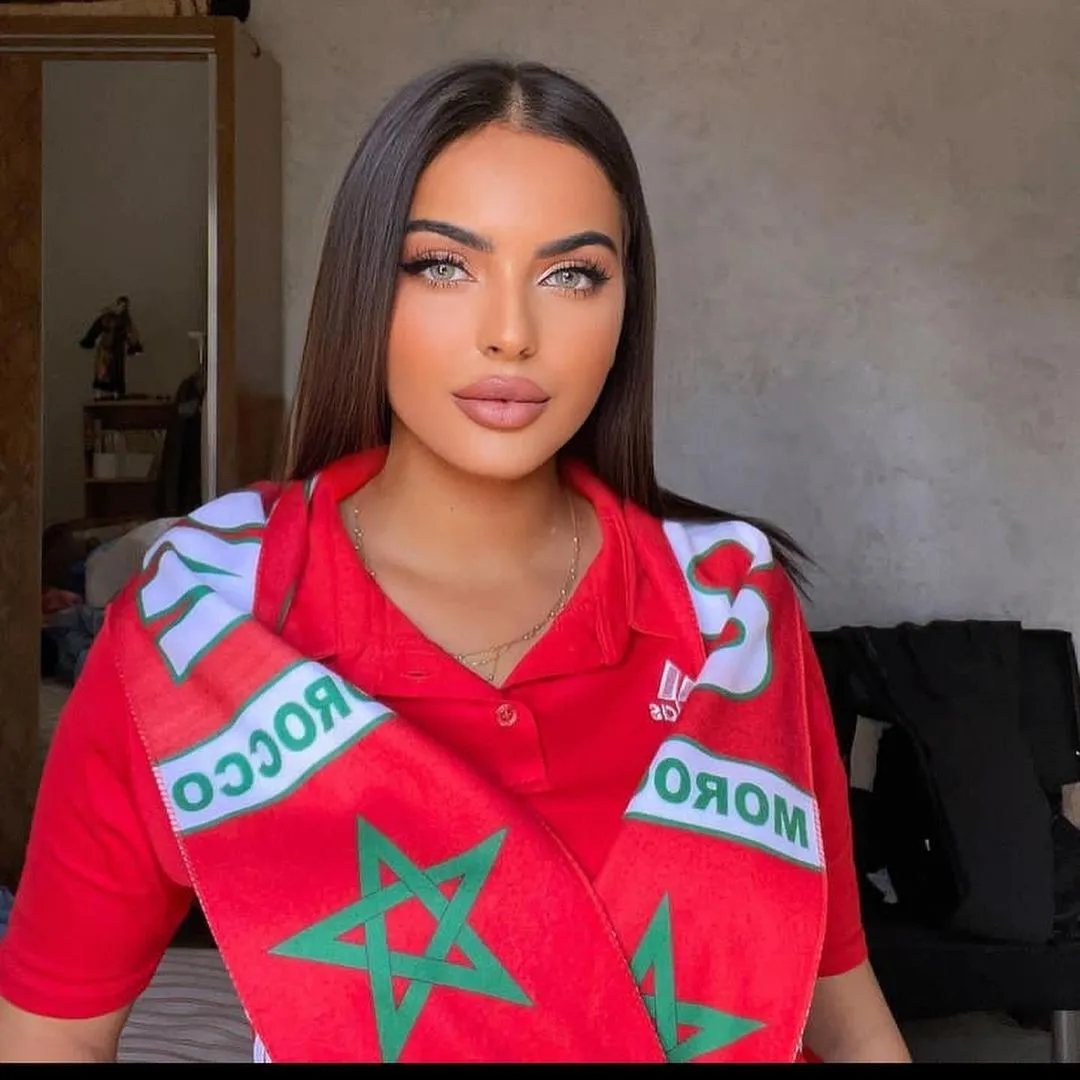 Болельщица сборной Марокко