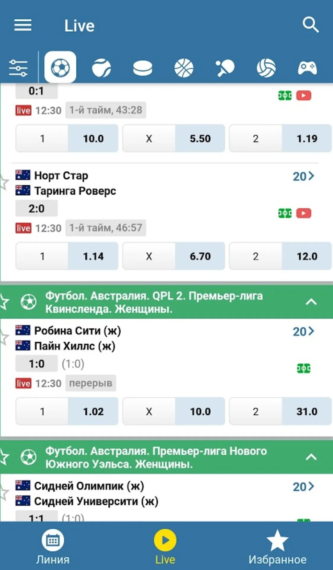 Приложение Бетстити