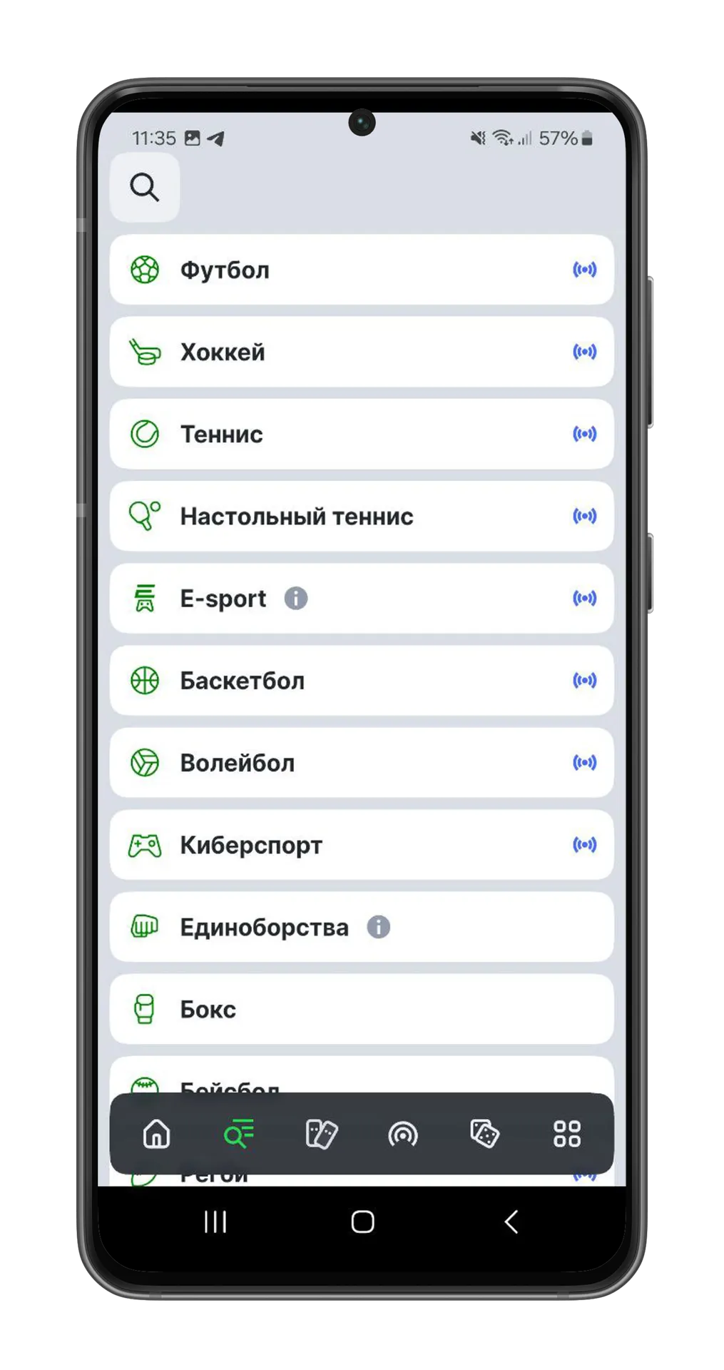 букмекерская контора Лига Ставок