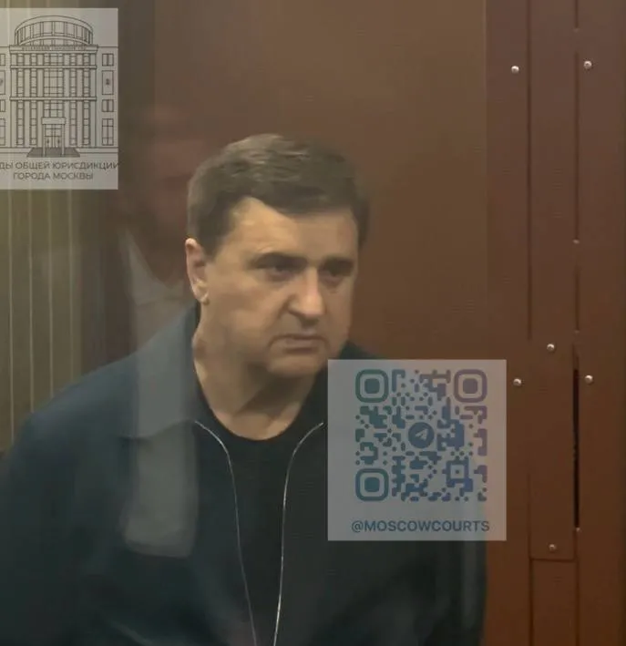Леонид Соболев в суде. Фото: Telegram-канал Moscowcourts