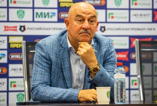 Черчесов вступил в спор с журналистом после поражения от «Динамо» в Кубке России
