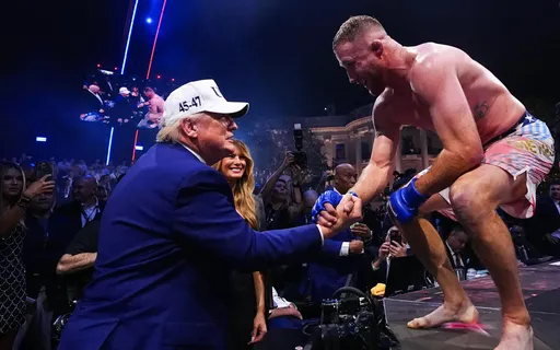 Чемпион UFC Гейджи сыграет с Трампом в гольф на деньги