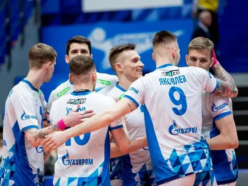 «Зенит» из Санкт‑Петербурга вышел в финал Кубка России по волейболу