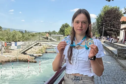 Рябикова из Подмосковья взяла две награды Кубка Европы по гребному слалому