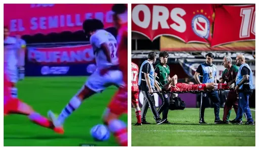 Экс-защитник «Реала» Марсело сломал ногу сопернику во время матча Кубка Либертадорес