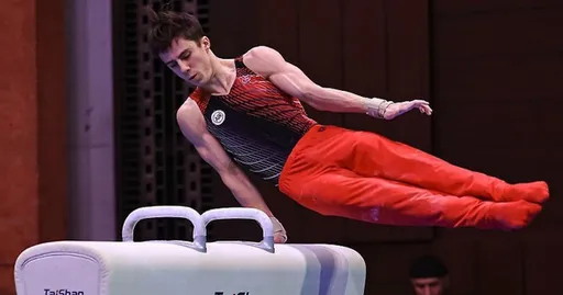 Российский гимнаст Даниел Маринов занял четвёртое место на чемпионате мира