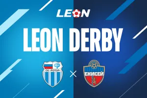 «Ротор» и «Енисей» сразятся в LEON DERBY! Квиз Metaratings и БК LEON о противостоянии и истории клубов
